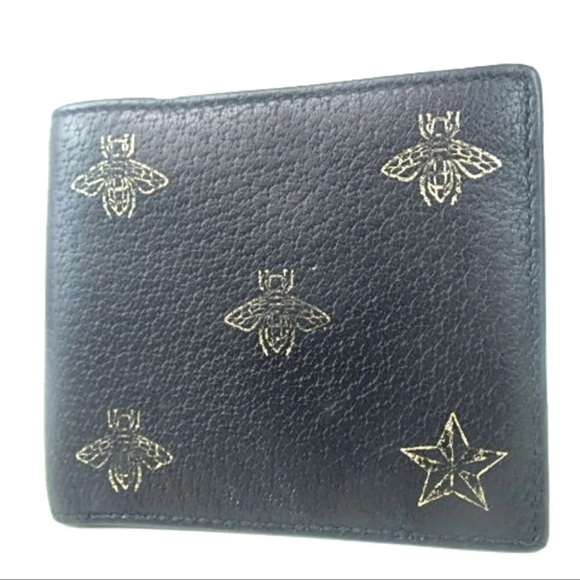 Authentic GUCCI Bee Star wallet leather [Used] - Picture 7 of 7
